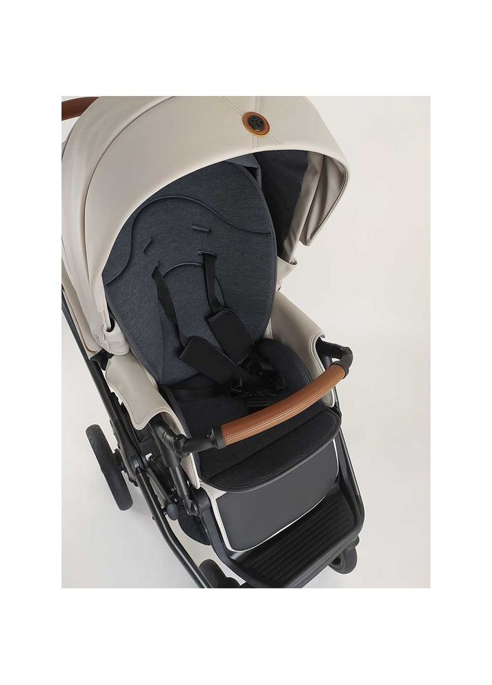 Універсальна коляска 2в1 Bass Next Perl Dark Grey, екошкіра () Roan R-BN-PD (337308668)