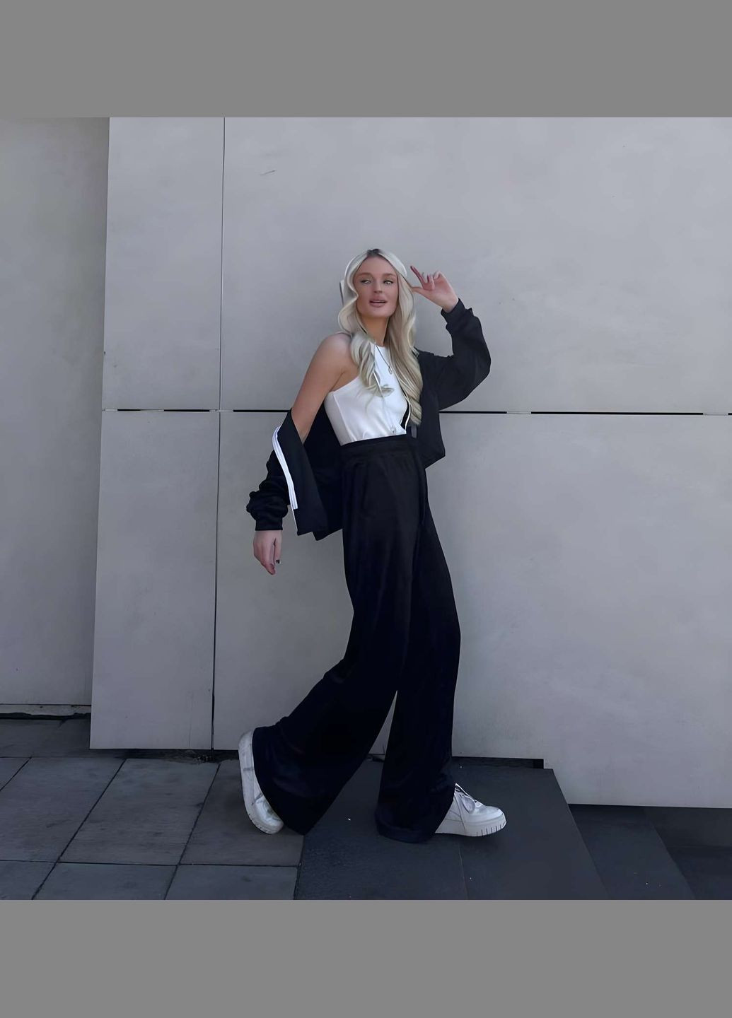 Мягкий велюровый плюшевый костюм, женский спортивный костюм из велюра, 236 No Brand (329890498)