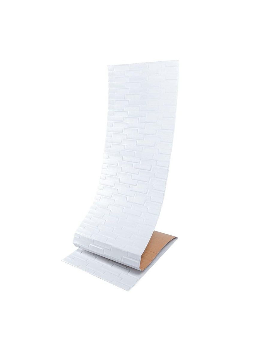 Самоклеющаяся 3D панель белая кладка 19600x700x5мм SW-00001335 Sticker Wall (329897886)