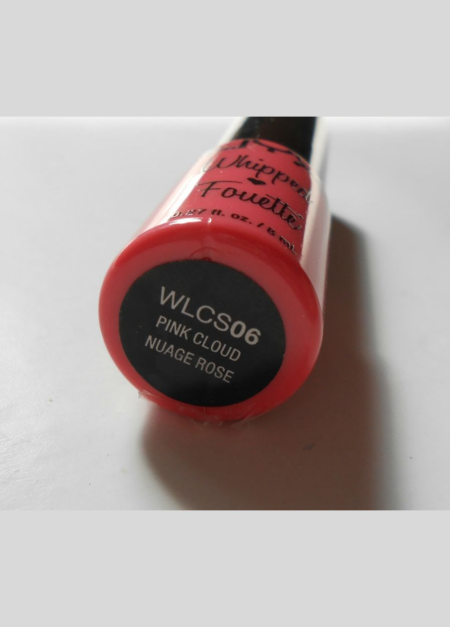 Блиск для губ та рідкі рум'яна Whipped Lip & Cheek Soufflé (8 мл) Pink Cloud (WLCS06) NYX Professional Makeup (279364343)