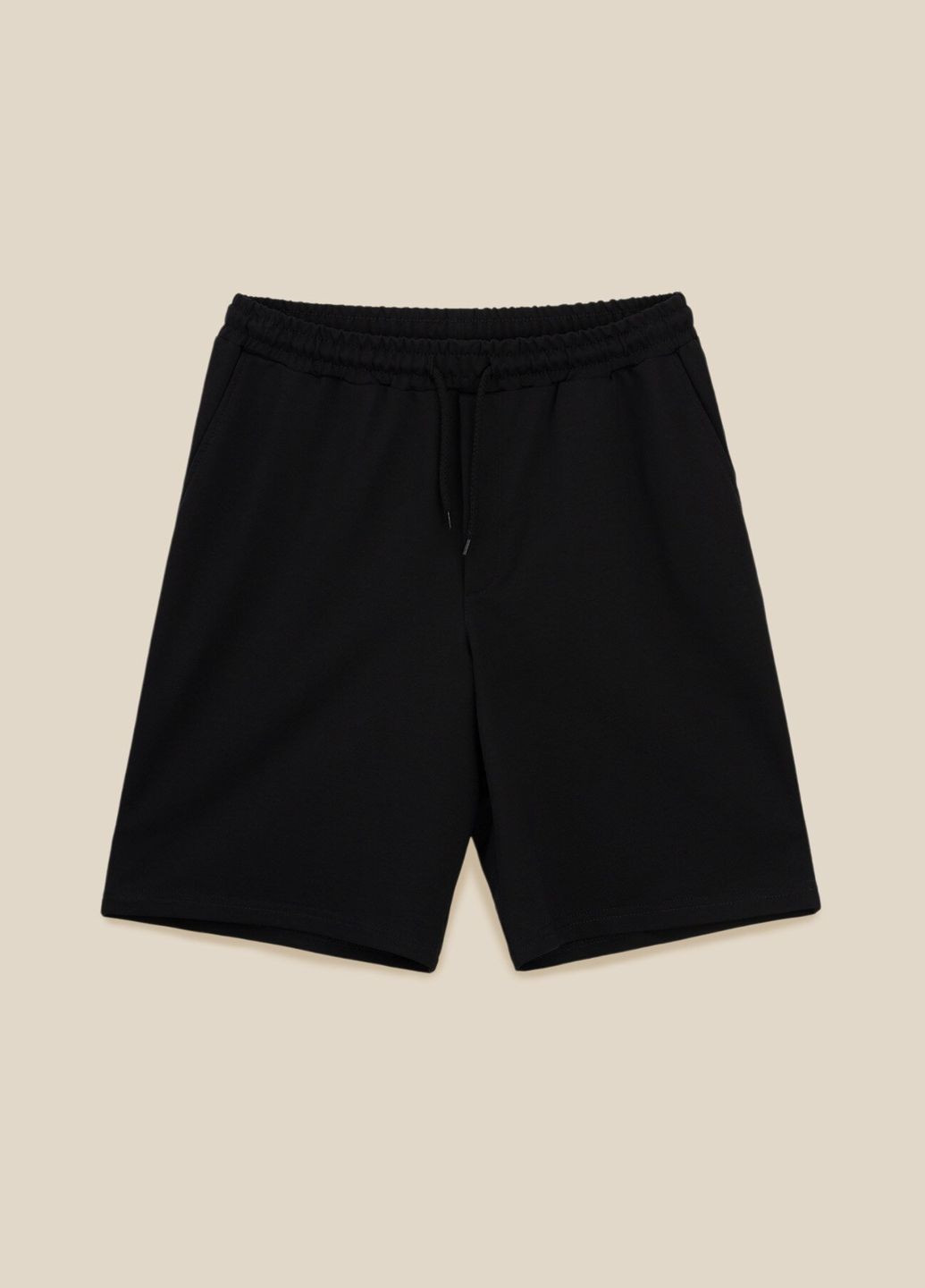 Шорты трикотажные однотонные мужские MBC02378 Темно-синий shop (2000999156205) LAWA Шорти трикотажні (362746176)