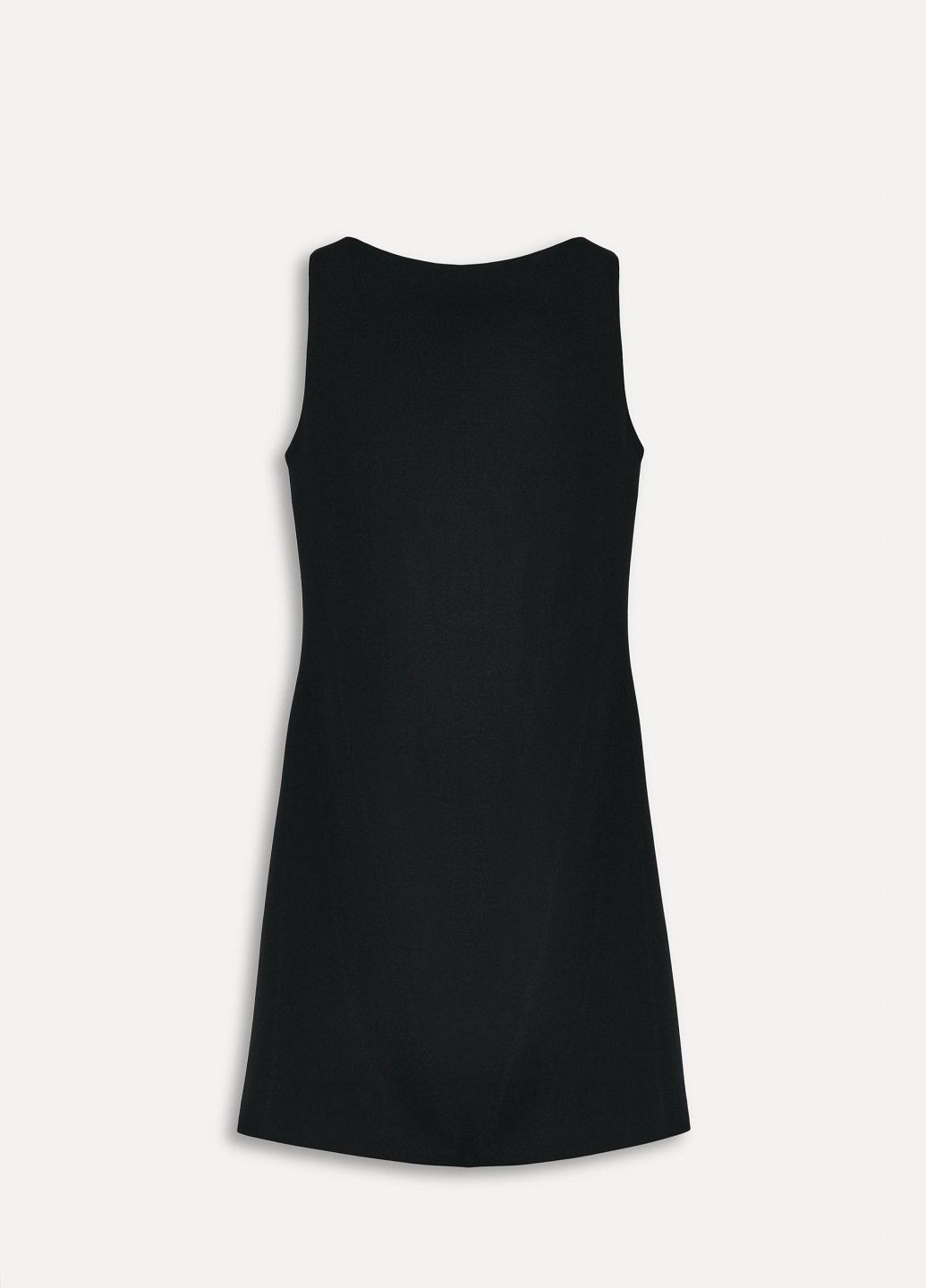 Черное коктейльное платье Zara однотонное