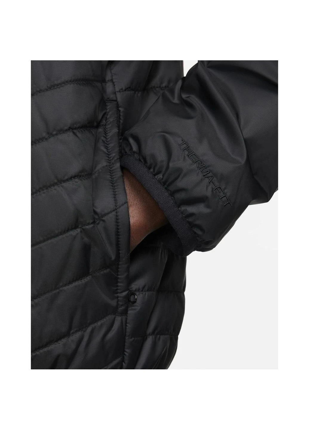 Черная куртка nk wr tf midweight puffer черная fb8195-010 Nike