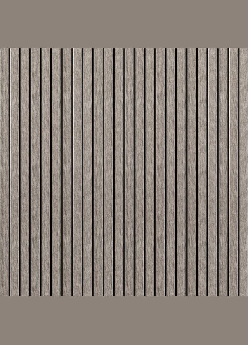 Рейка декоративная PS 2900х120х12мм Светло-серый дуб SW-00001740 Sticker Wall (327088913)