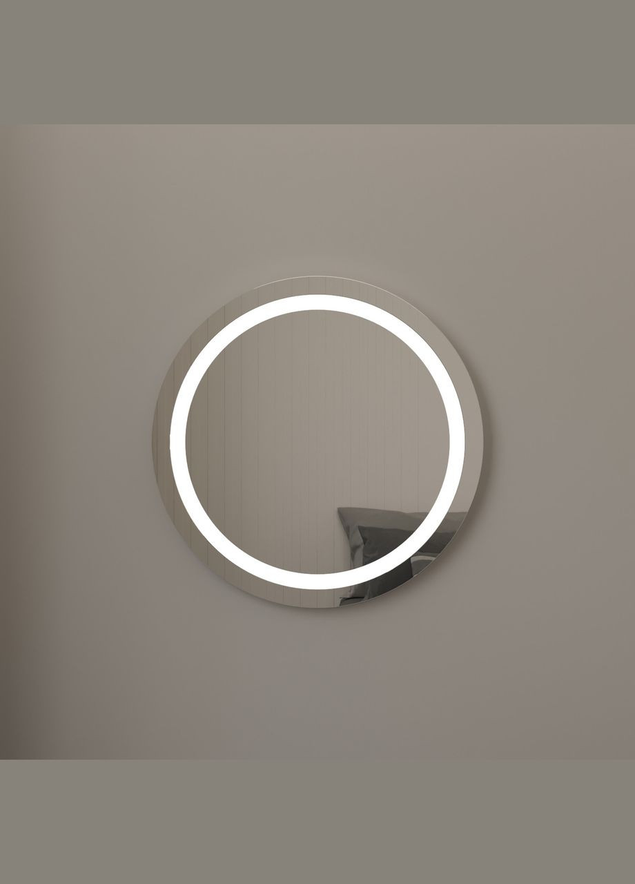 Современное зеркало с LED-подсветкой в ванную, спальню или гостиную Монако 800 MORELI (335422844)