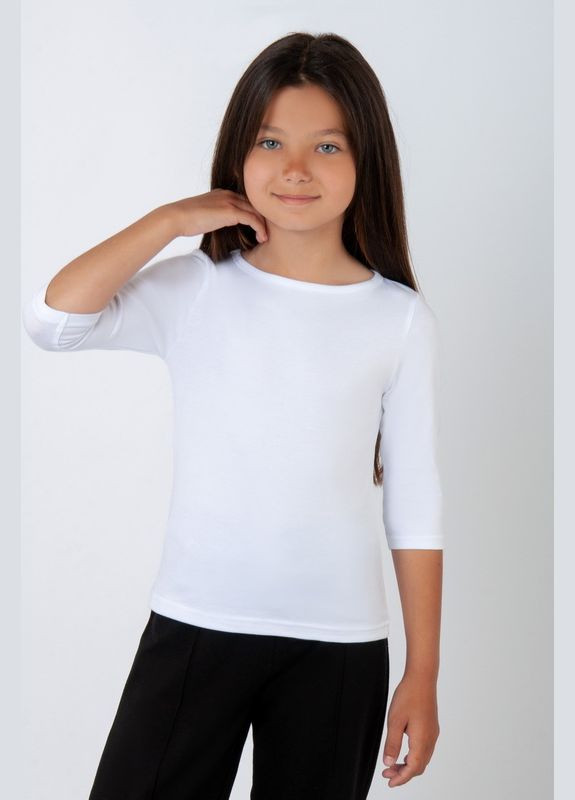 Белый демисезонный лонгслив Авекстекс