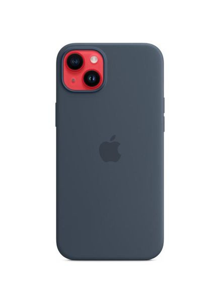 Чехол для iPhone 14 Plus Silicone Case/MagSafe/Storm Blue (MPT53ZE/A) Apple (316696712)