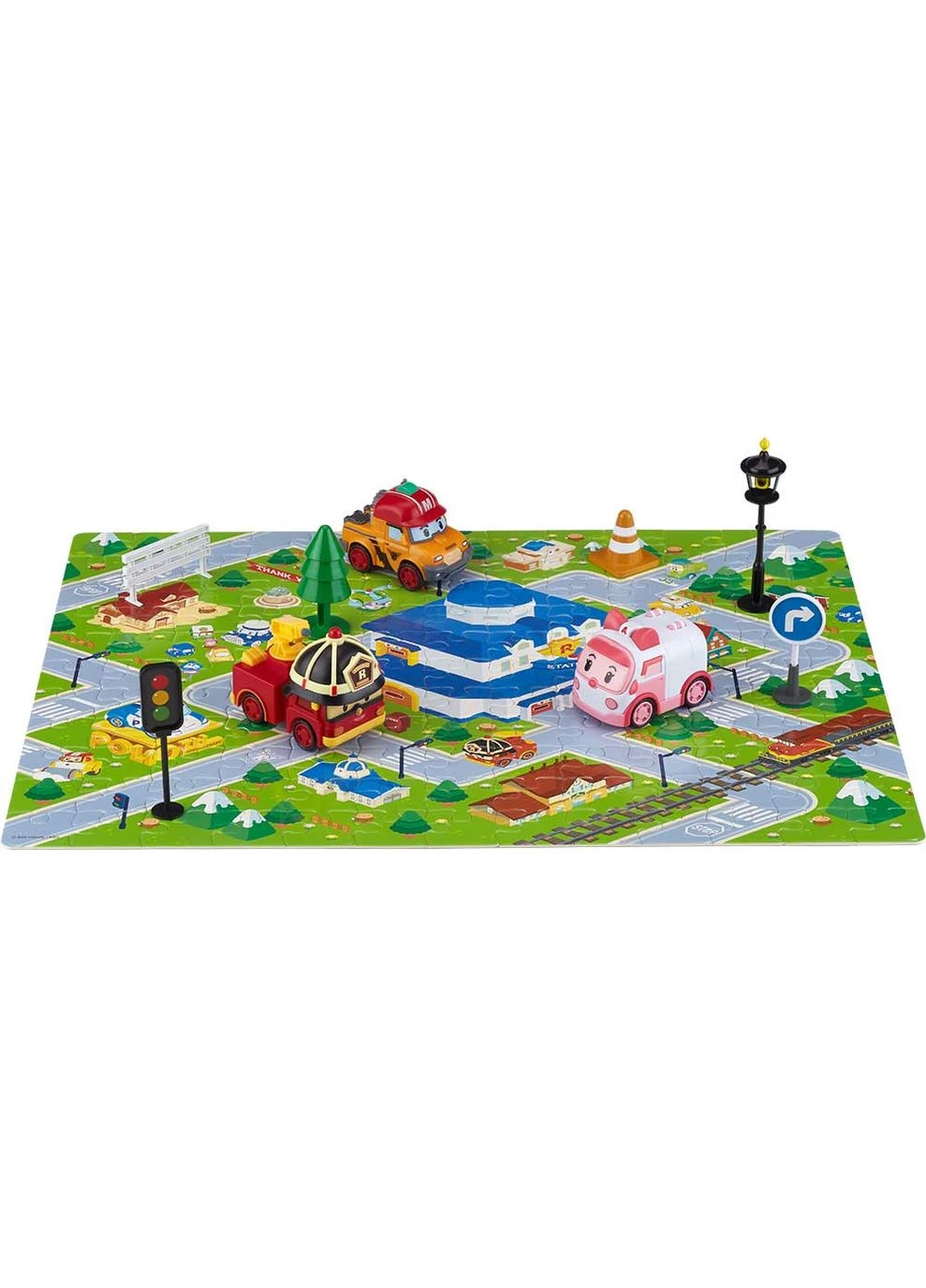 Набор робокаров Эмбер, Рой, Марк серии GoGo Город 3 шт Robocar Poli (388963093)
