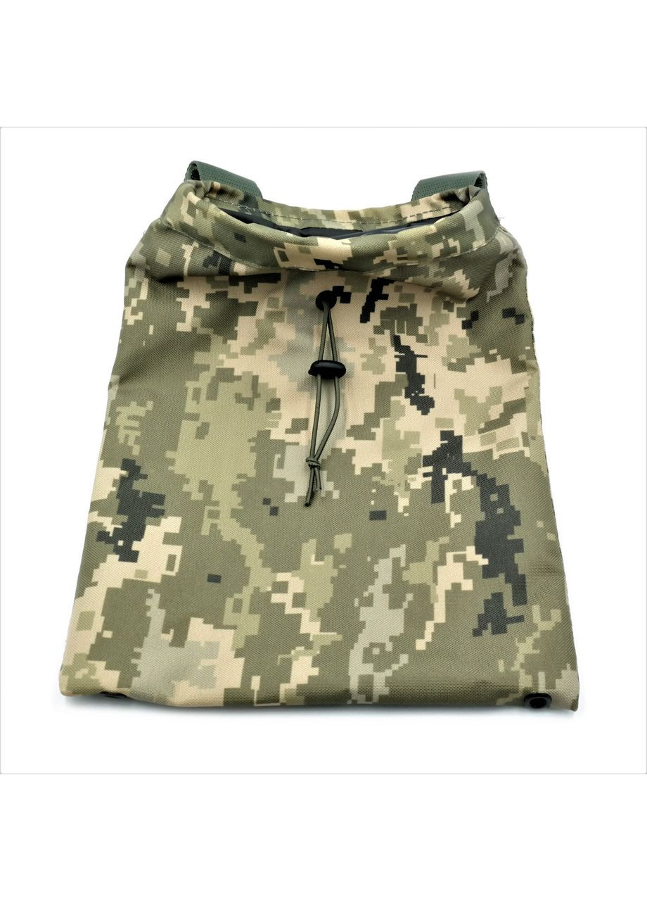 Підсумок-сумка тактична для скидання магазинів Піксель 30х23см для чоловіків і жінок з кріпленням Molle ProDobro (364668126)