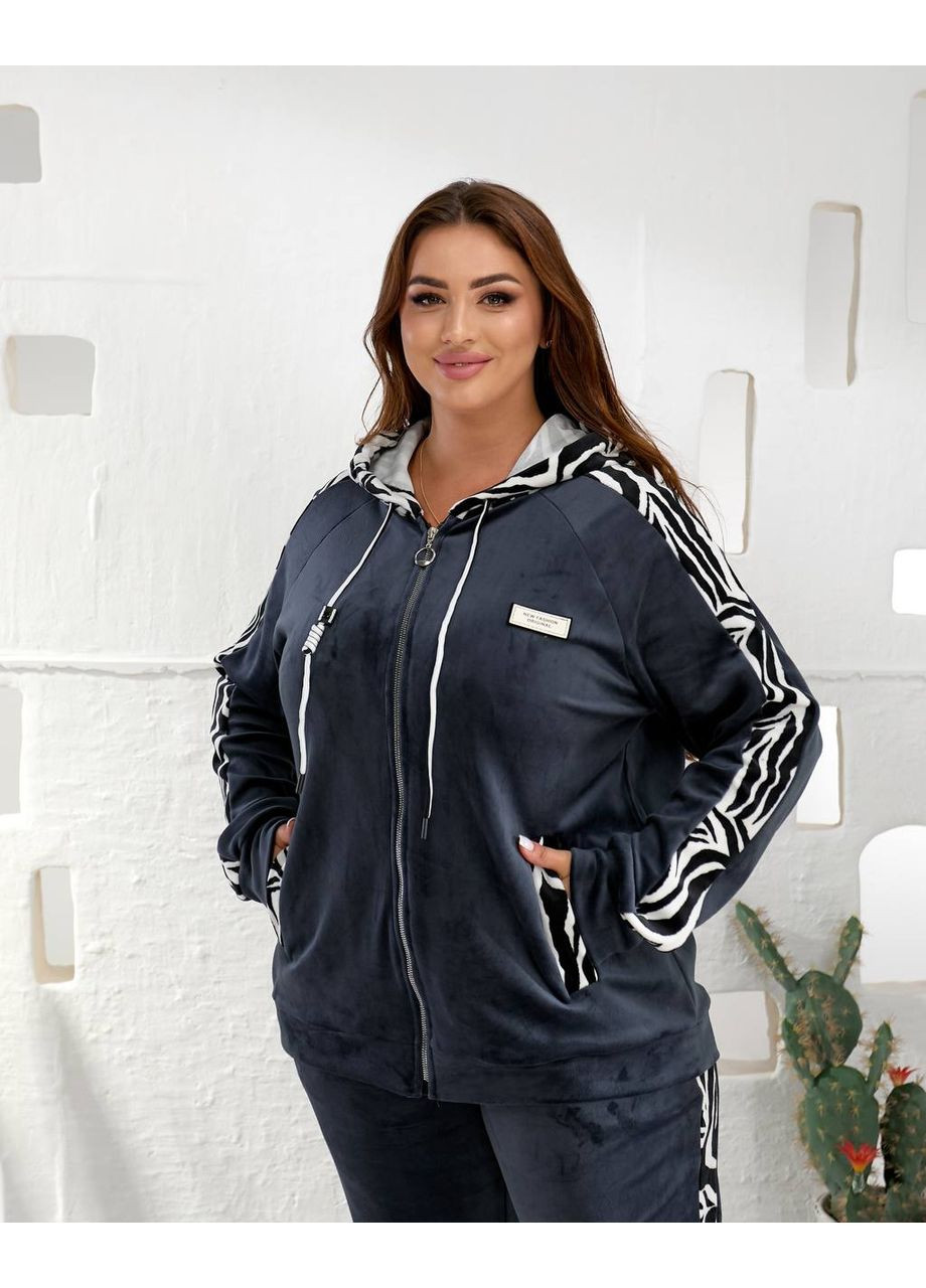 Женский спортивный велюровый костюм FINO Mode (361444955)