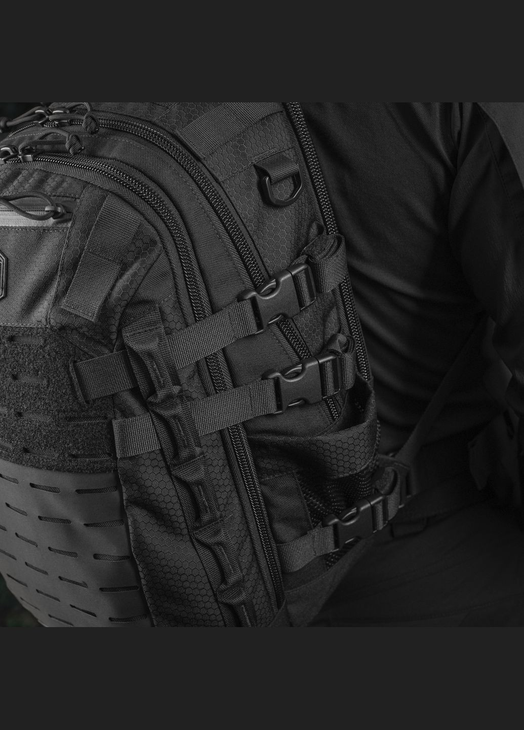Рюкзак Mission Pack Elite Hex Black M-TAC (303261702)