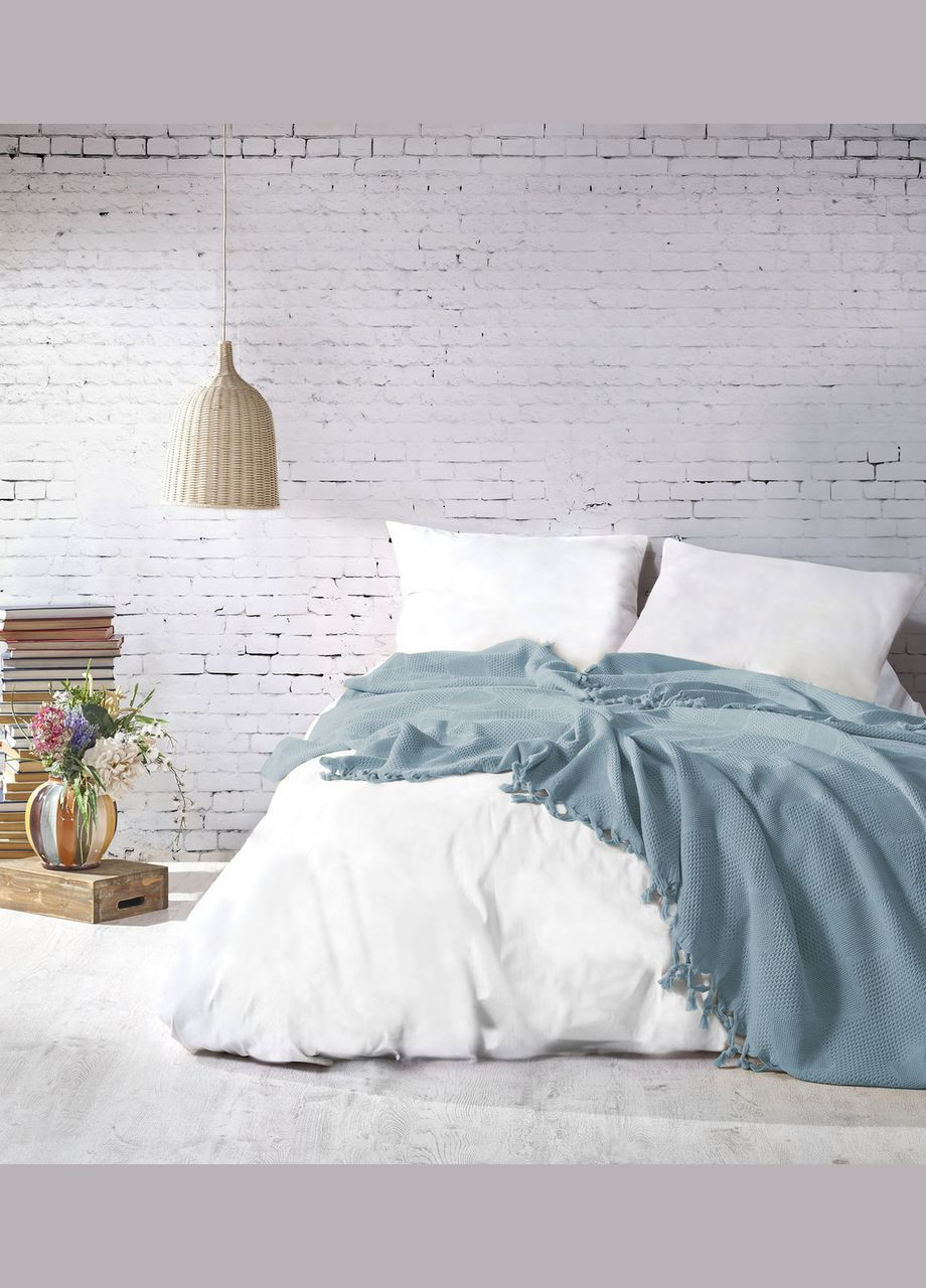 Покрывало Mona 220х240 см. Туркуаз Saheser (323168668)