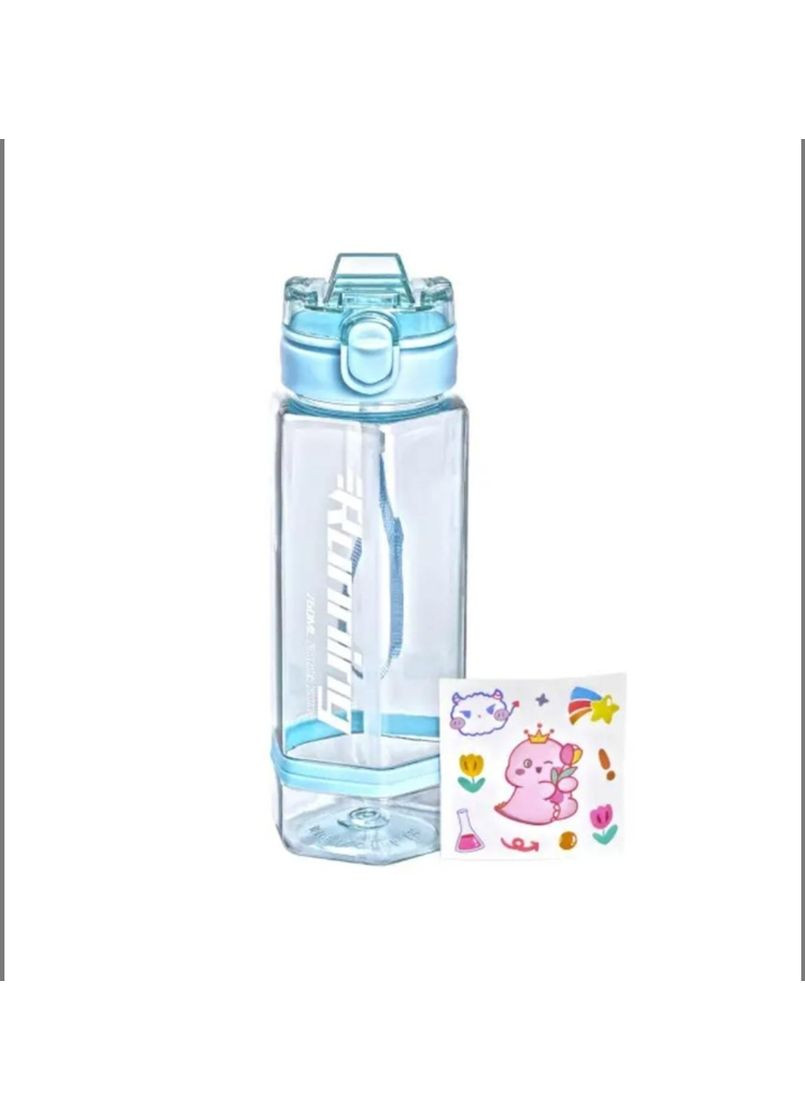 Бутылка для воды Running с ремешком 760 мл Голубой HP-14-48LBL Yiwu (340918312)