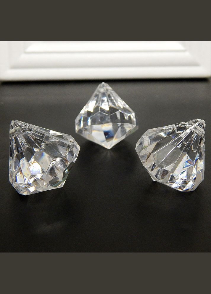 Кристал акриловий Парашут, підвіска з отвором, 32х30 мм No Brand (341730984)