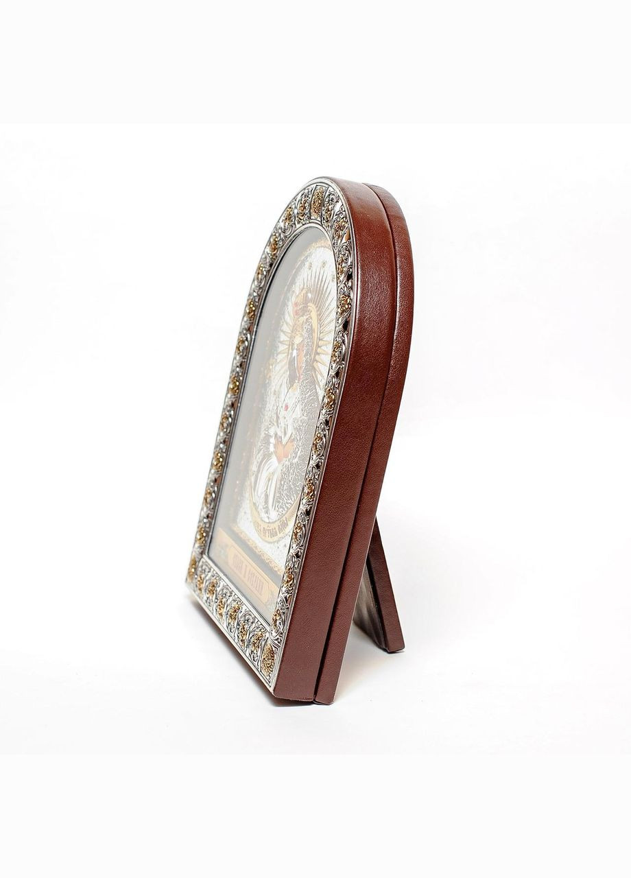 Остробрамська Ікона Божої Матері в сріблі та позолоті під склом (Греція) Silver Axion (266266080)