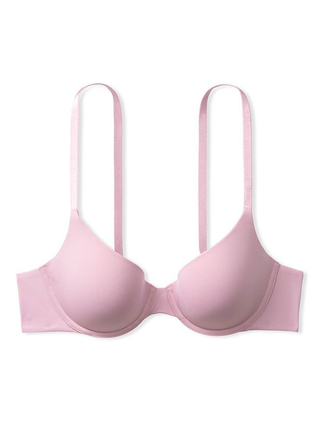 Бузковий бюстгальтер Victoria's Secret з кісточками поліамід, еластан