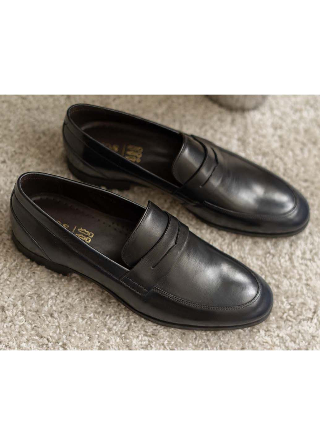 Синие кэжуал туфли Ikos