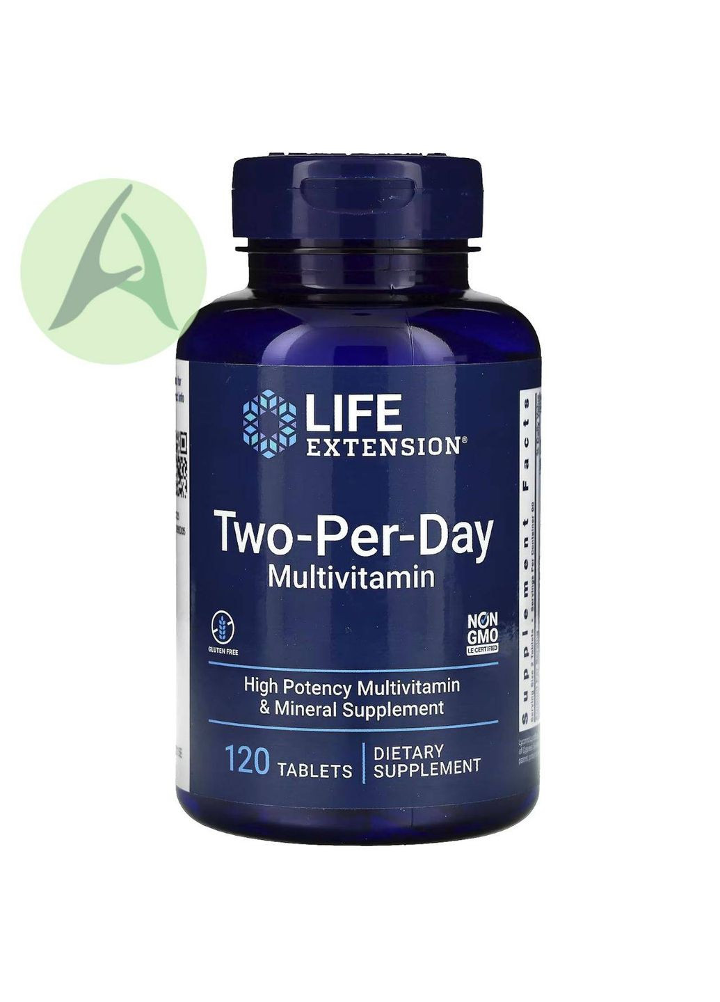 Мультивітаміни для приймання двічі на день, 120 таблеток Life Extension (361858474)