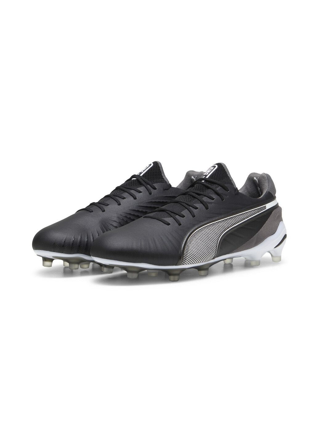 Черные бутсы king ultimate fg/ag football boots Puma