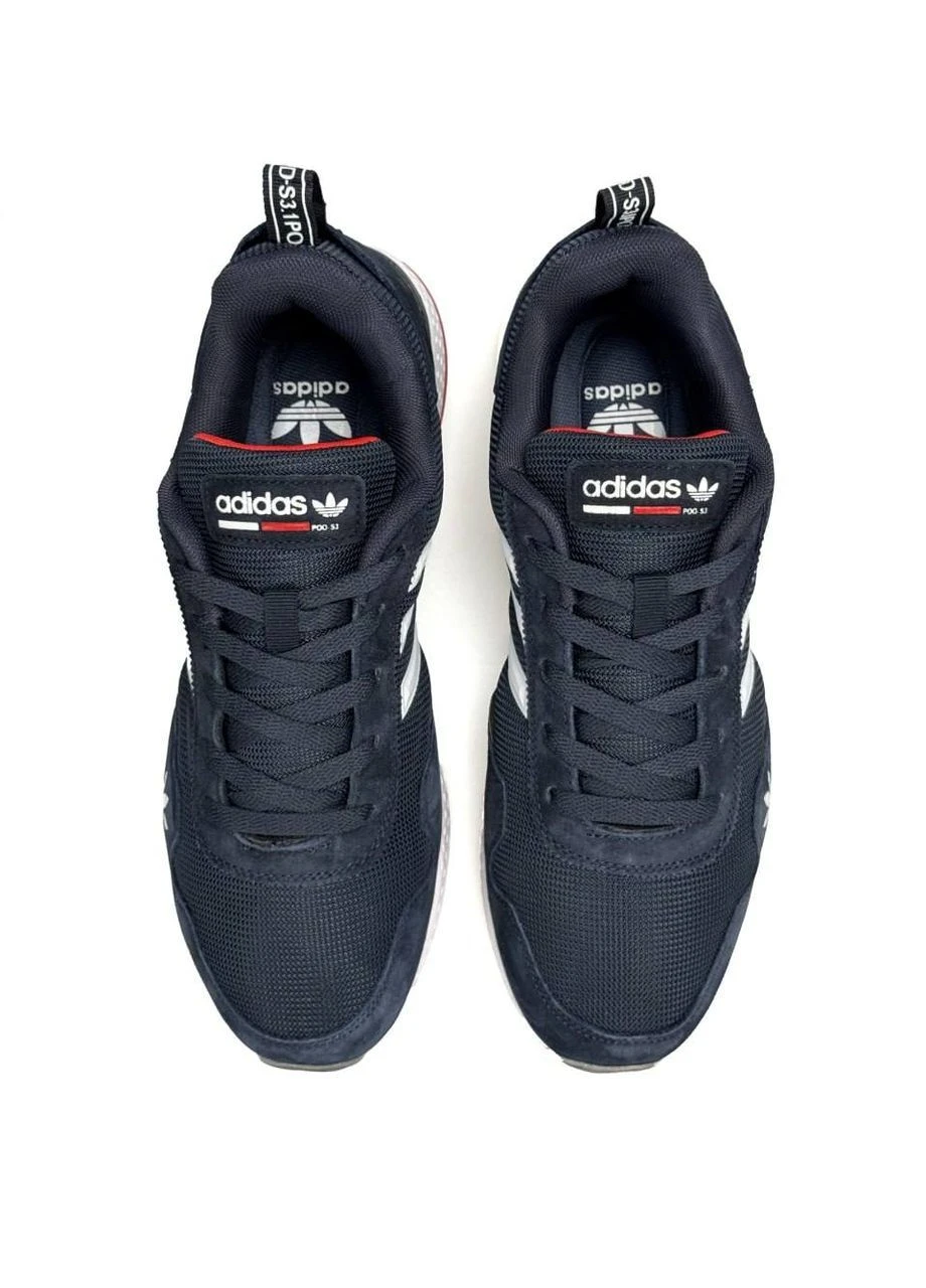Синие демисезонные кроссовки мужские adidas Sport POD-S Cordura Navy White