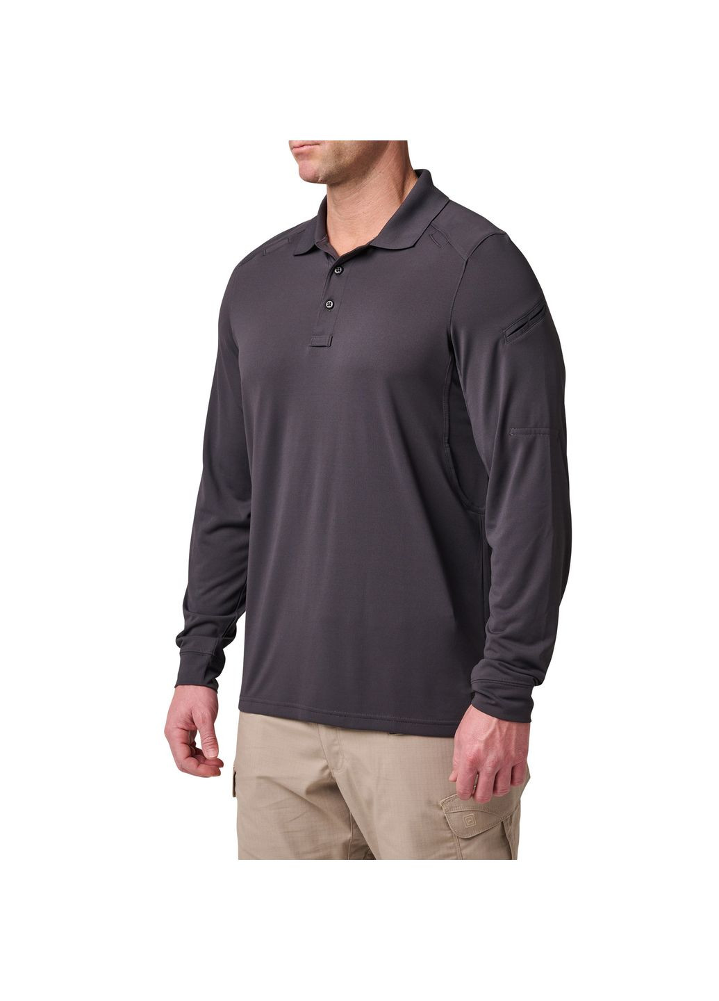 Поло с длинным рукавом Helios Long Sleeve Polo Charcoal 5.11 Tactical (315822444)