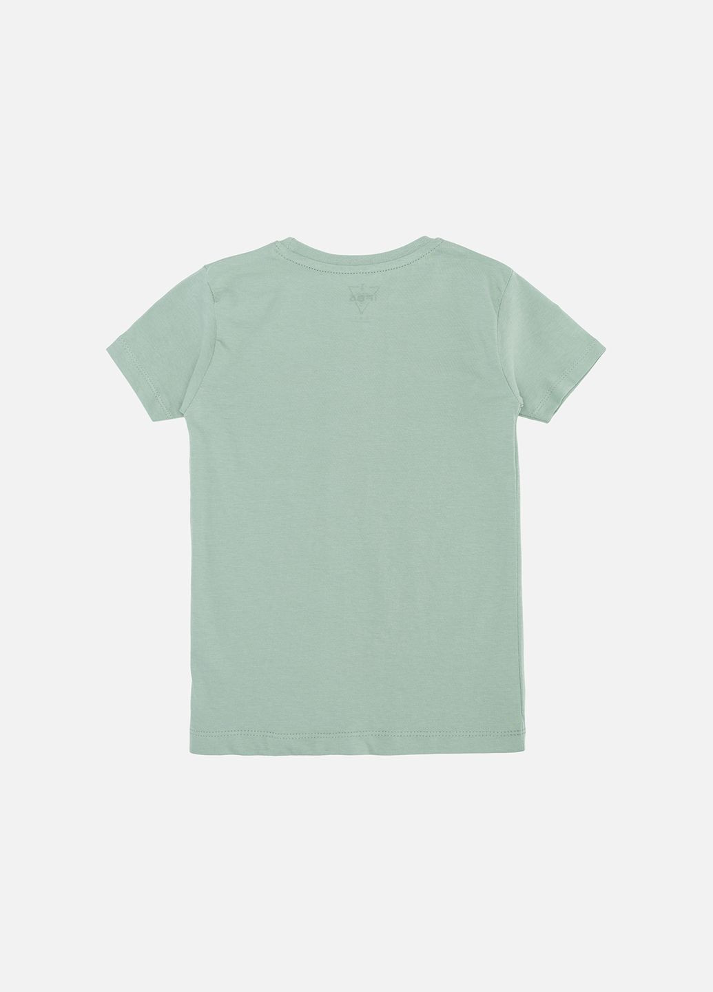 Оливкова літня футболка з коротким рукавом для хлопчика колір оливковий цб-00244137 Ifba