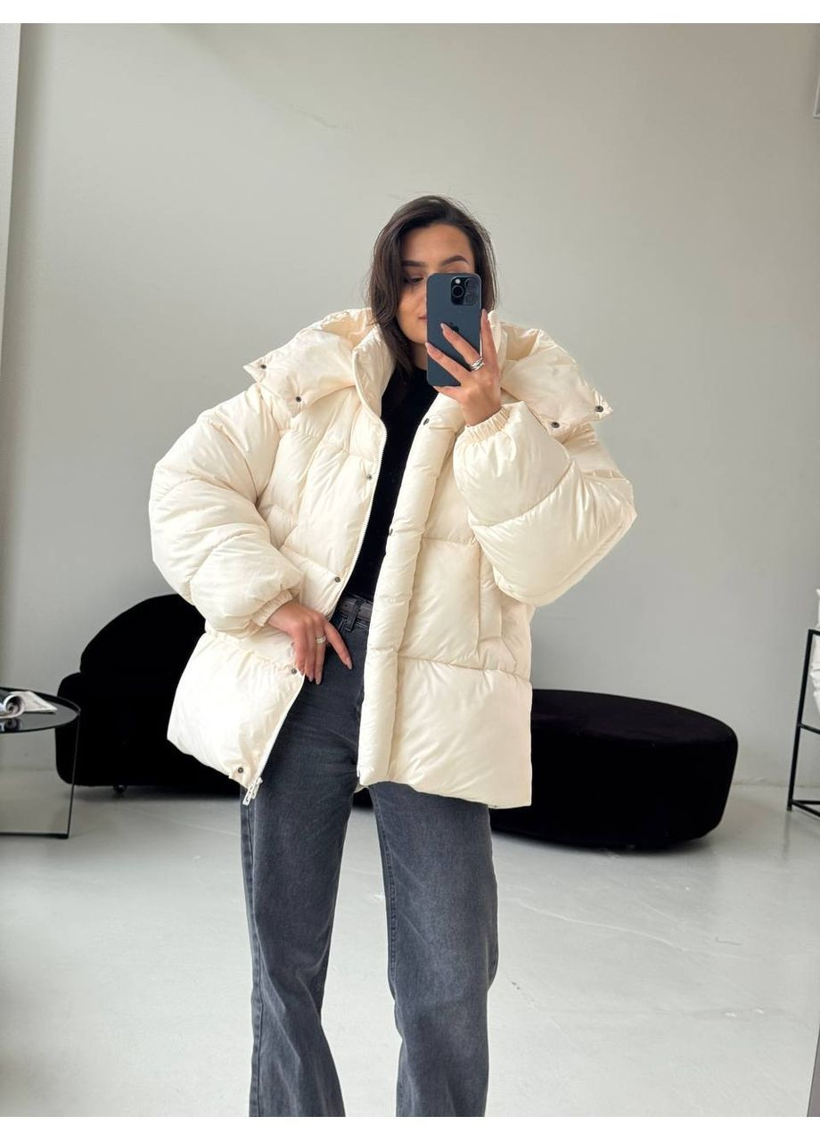 Молочний Пуховик No Brand