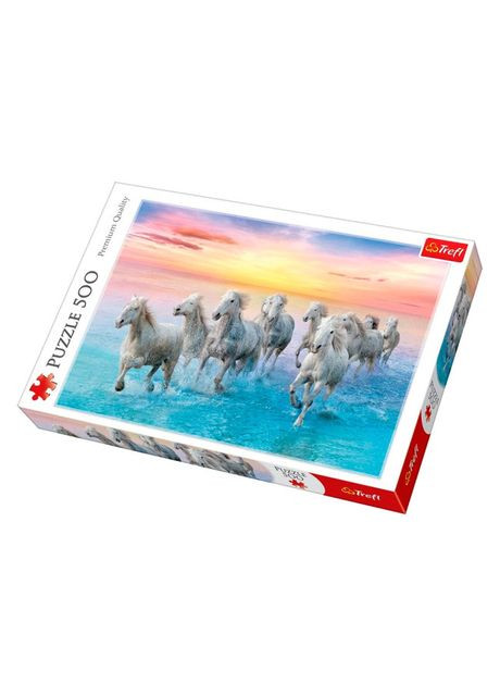 Пазли Білі коні 500 елементів (37289) Trefl (367060167)