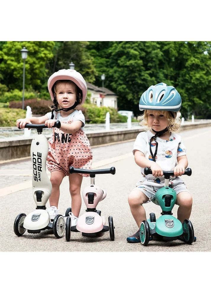 Самокат Scoot and Ride Highwaykick-1, сіро-синій () Scoot&Ride SR-160629-STEEL (353222968)