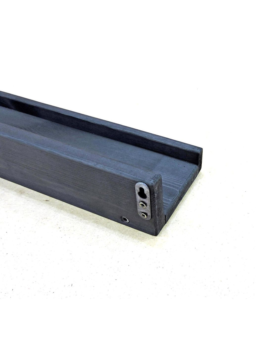 Настенная полка из дерева Хенкок 90 венге (НСП-0031912) No Brand (328081633)