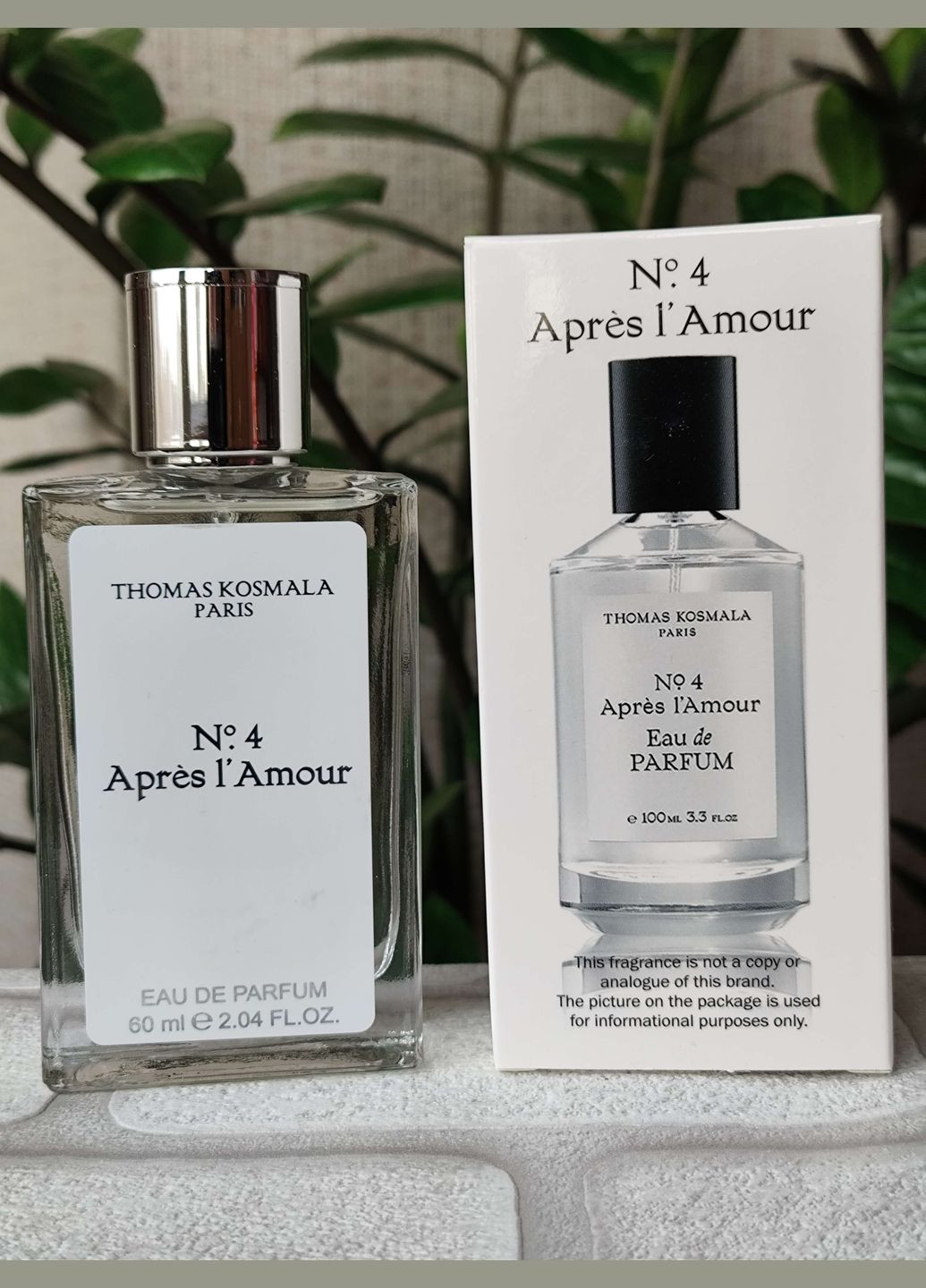 Парфуми унісекс Apres l'Amour (4 Апрес Лямур), 60 мл No Brand (337113986)