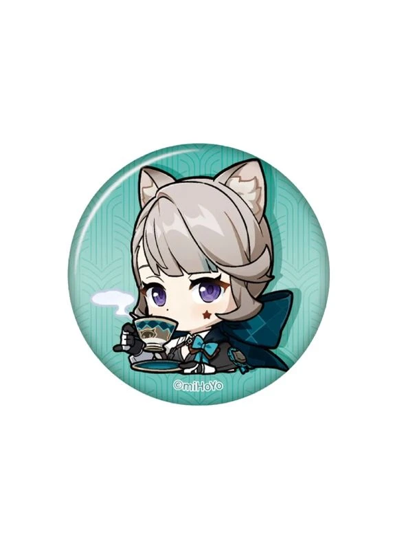 Значок Линетт — Геншин Импакт / Lynette — Genshin Impact Chibi Fontaine (58мм) No Brand (389419558)