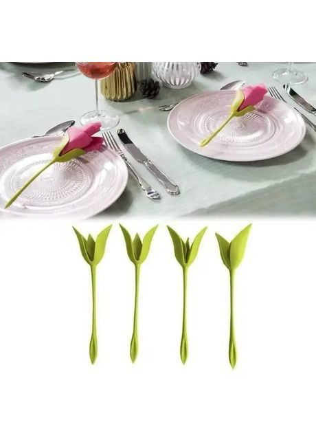 Набір серветниць Bloom для сервірування 4 шт Мальва (369669518)