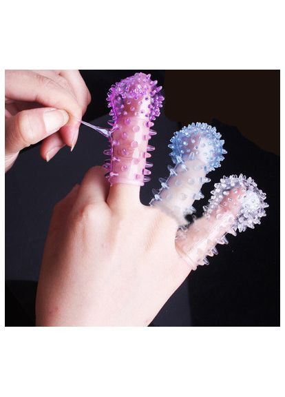 Насадка масажер на палець інтимна іграшка No Brand (361878485)