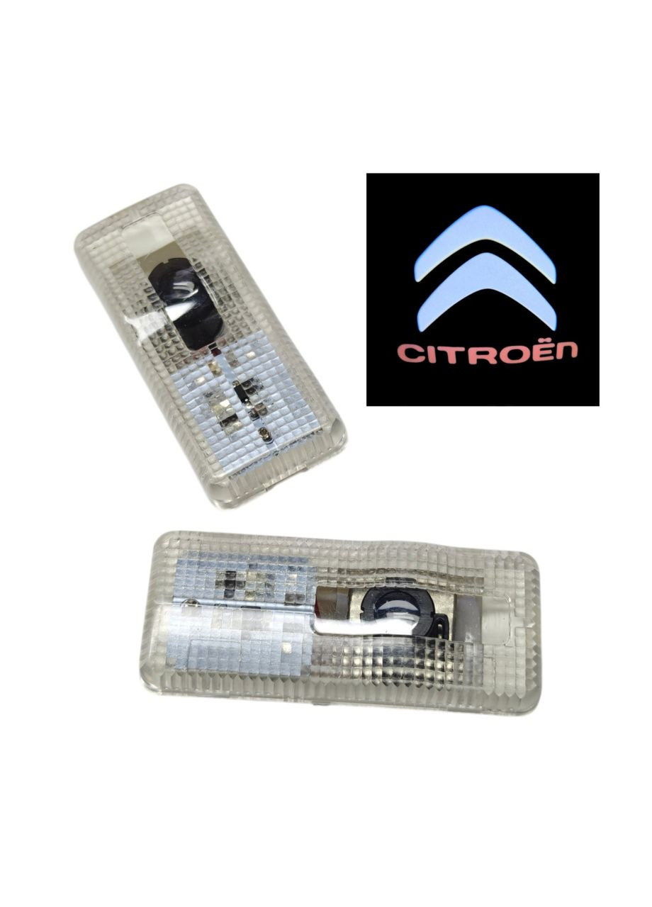 Світлодіодне штатне підсвічування на двері автомобіля з логотипом Citroen (330127283)