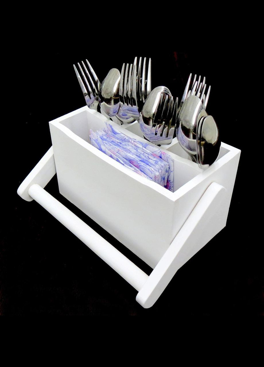 Подставка для столовых приборов из дерева Сьюджо зефир (ПСП-001620) No Brand (327423439)