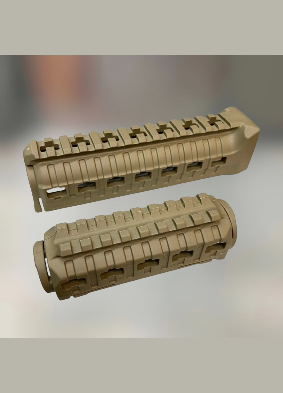 Струйка на АК 47/74 TACTICAL (DLG-099-beige) полимерная,, 2 планки picatinny с креплением M-LOK DLG Tactical (362602257)