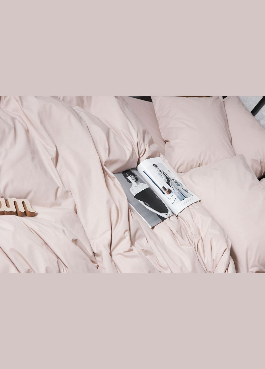 Комплект постільної білизни Бязь Gold Люкс «» Сімейні 160х220х2 наволочки 2х50х70 (MS-820004616) Moon&Star Blanc (293147987)