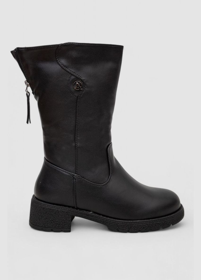 Зимние сапоги женские зимние на молнии Ager без декора