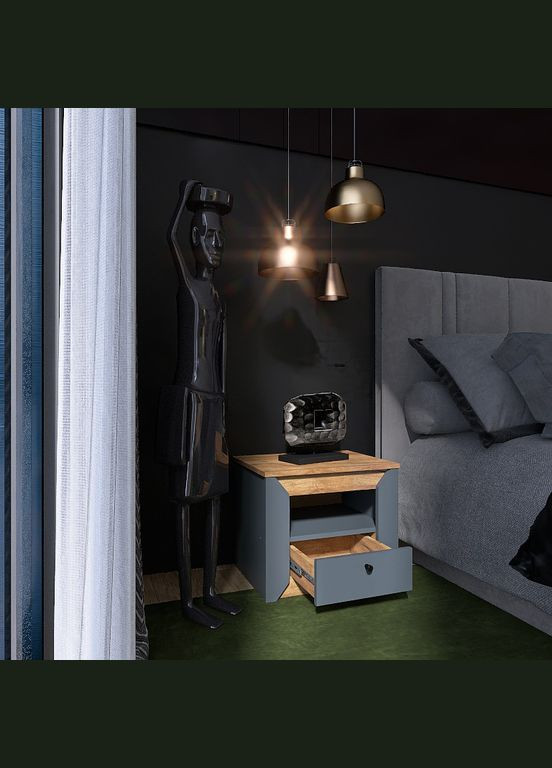 Тумба прикроватная Нордик500 (EVR-5544) Еверест (311685720)