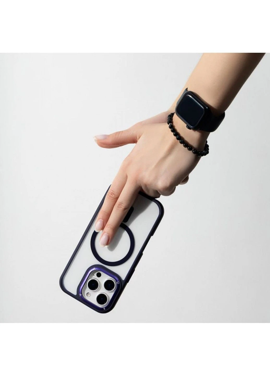 Чохол Clear Essence Case with Magnetic Ring iPhone 16 Orange Proove (382771150)