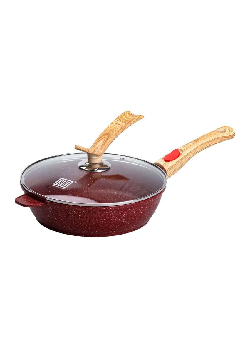 Сковорода универсальная алюминиевая 26 см со съемной ручкой, MGC (324070408)