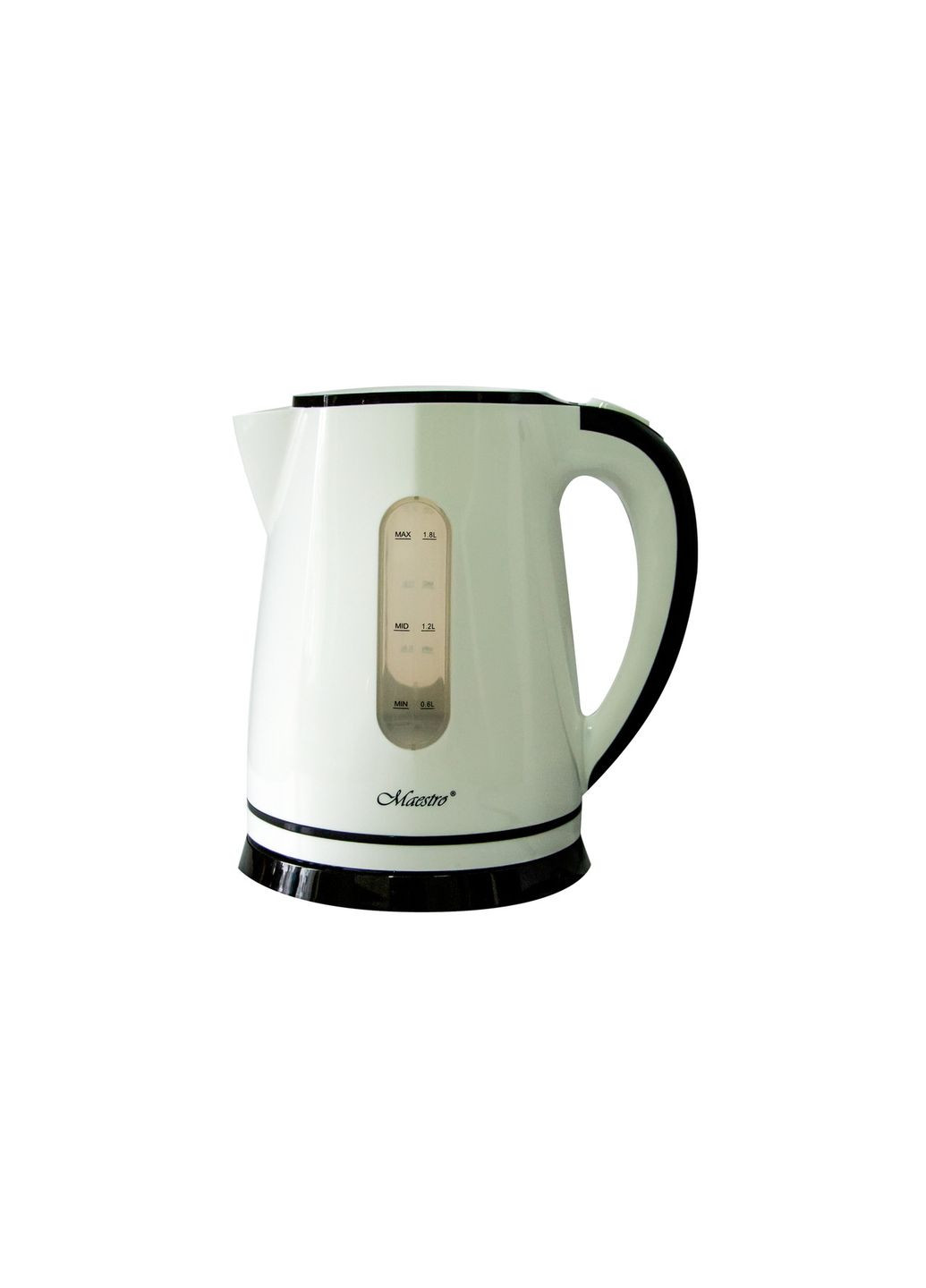 Електричний чайник Білий з чорним Maestro (306447657)