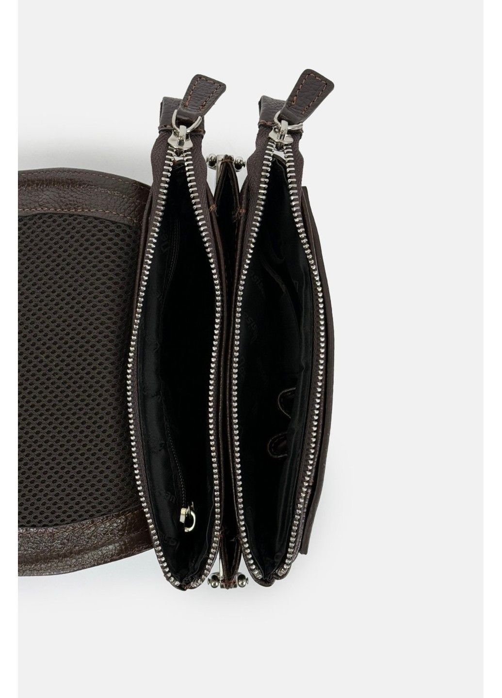 Мужская кожаная сумка 653-9 коричневая Desisan (319155625)