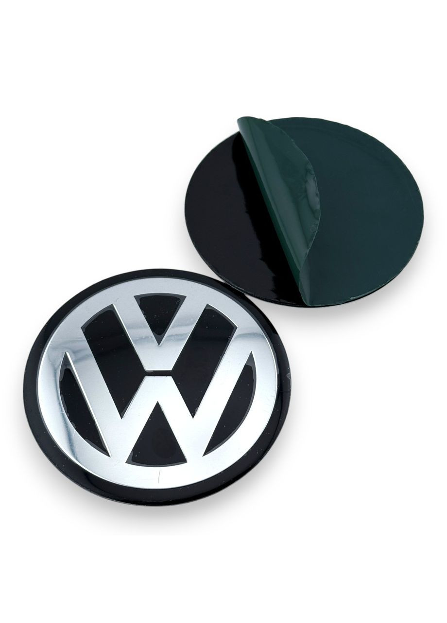 Наклейки на колпаки 90 мм, наклейки на оригинальный колпак Вольцваген 9 см (1 шт.) ) Volkswagen (364463704)