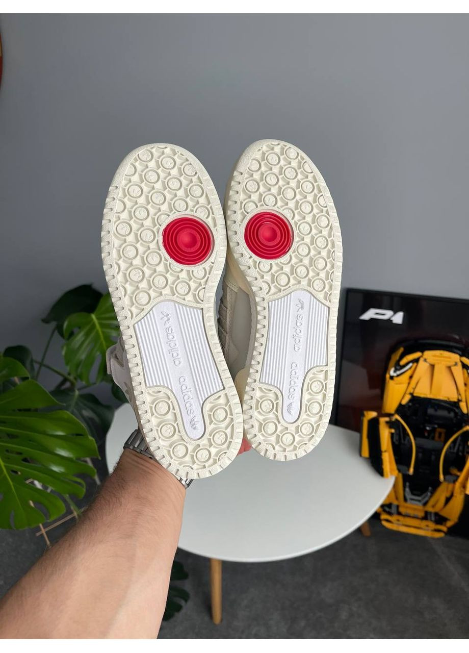 Кросівки жіночі і чоловічі Adidas Forum 84 beige white grey | Адідас Форум 84 бежеві білі сірі No Brand білі демісезони (357207849)