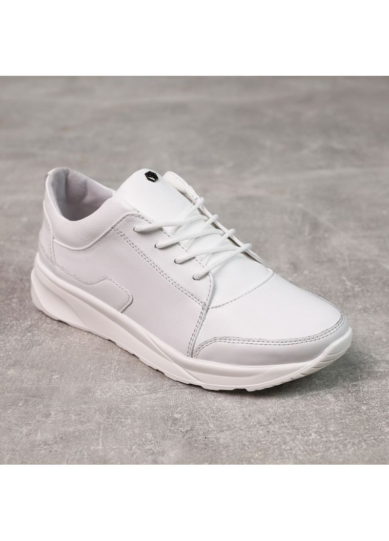 Кроссовки женские кожаные Zumer белые (359227037)