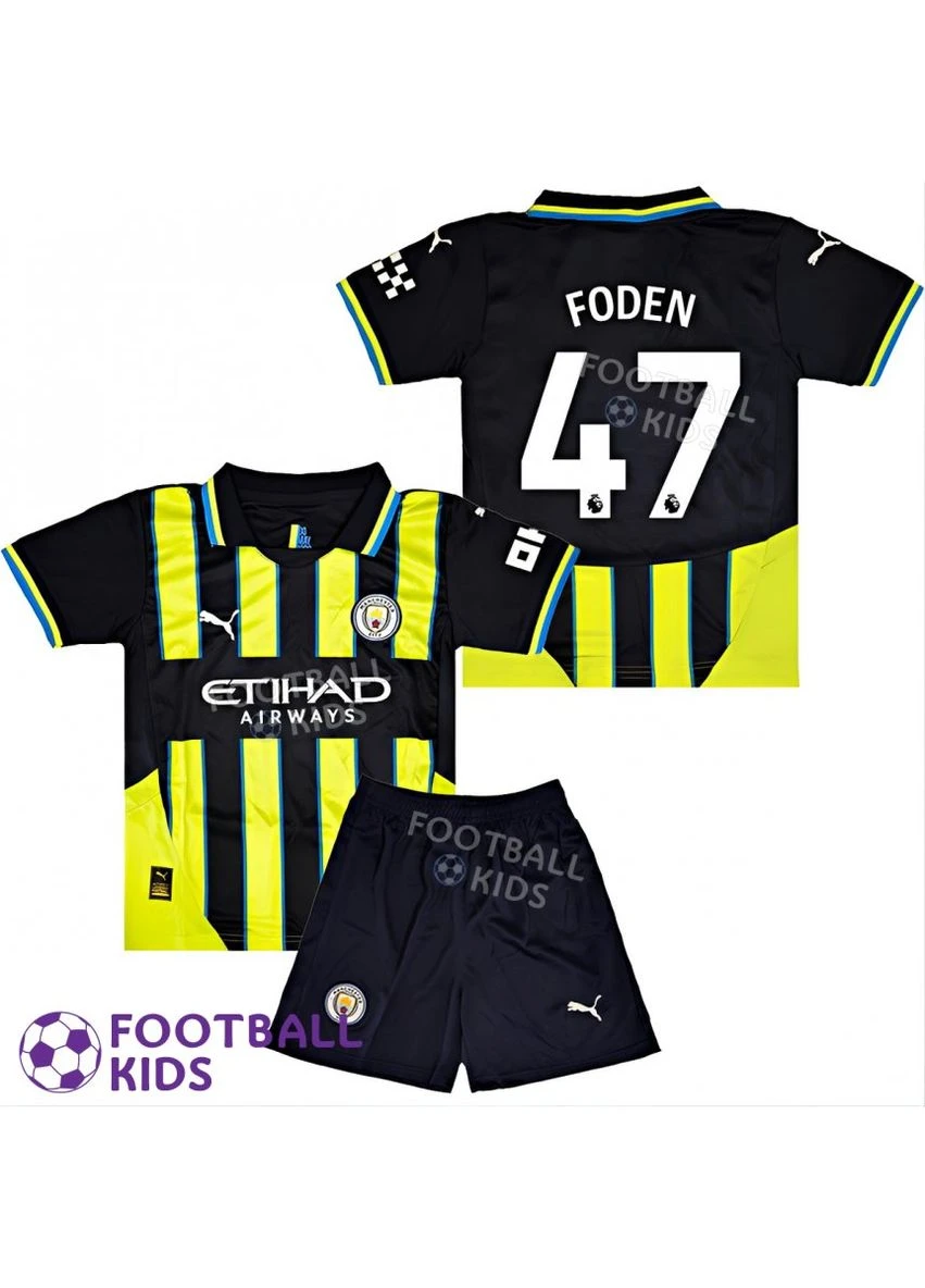 Дитяча футбольна форма FODEN 47 Манчестер Сіті 2025 Away (set36011-125315) No Brand (361051985)