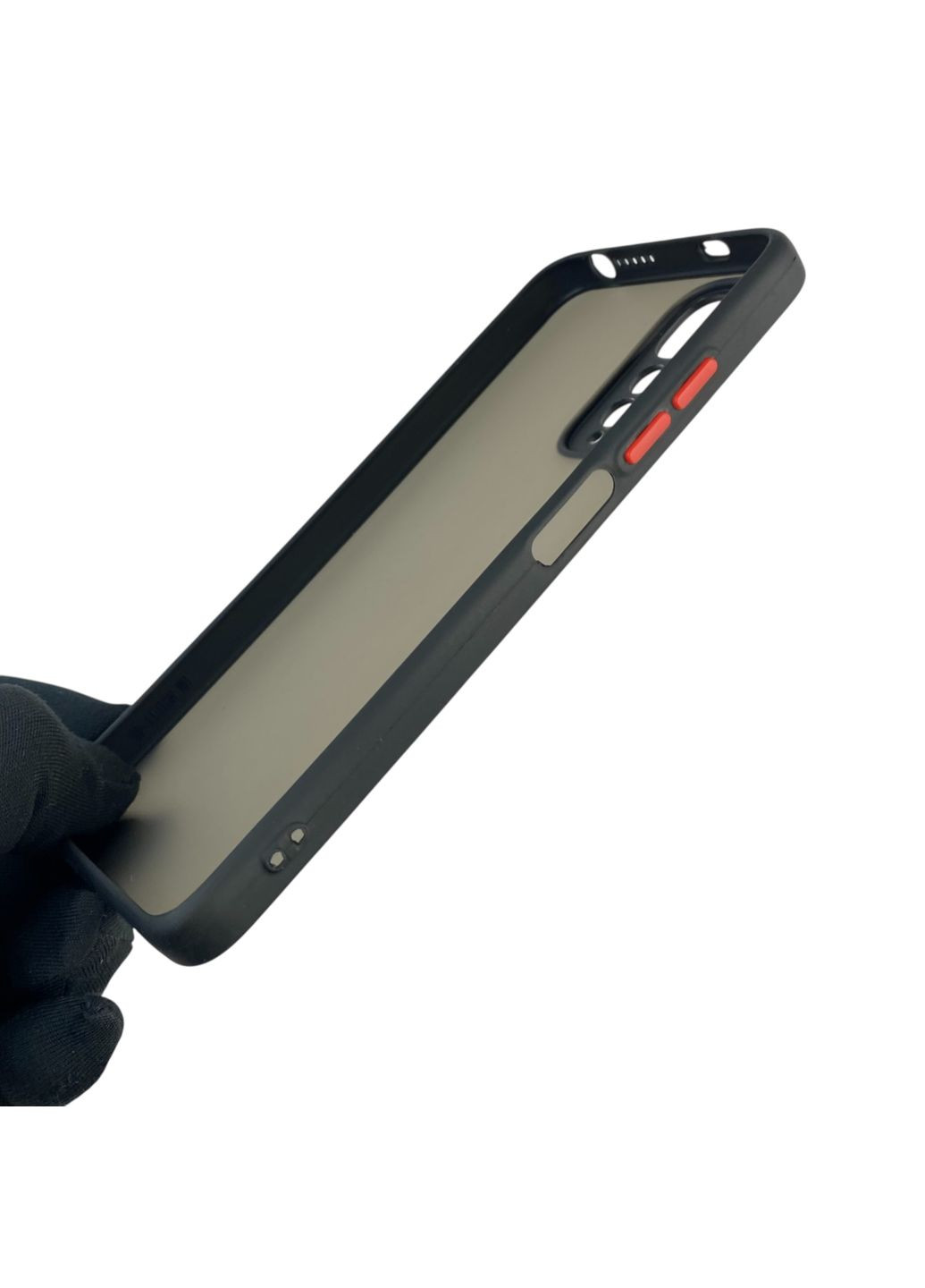 Чехол для телефона Redmi Note 11 4G с высокими бортами с защитой камеры на сяоми редми нот 11 черный Xiaomi (366232570)