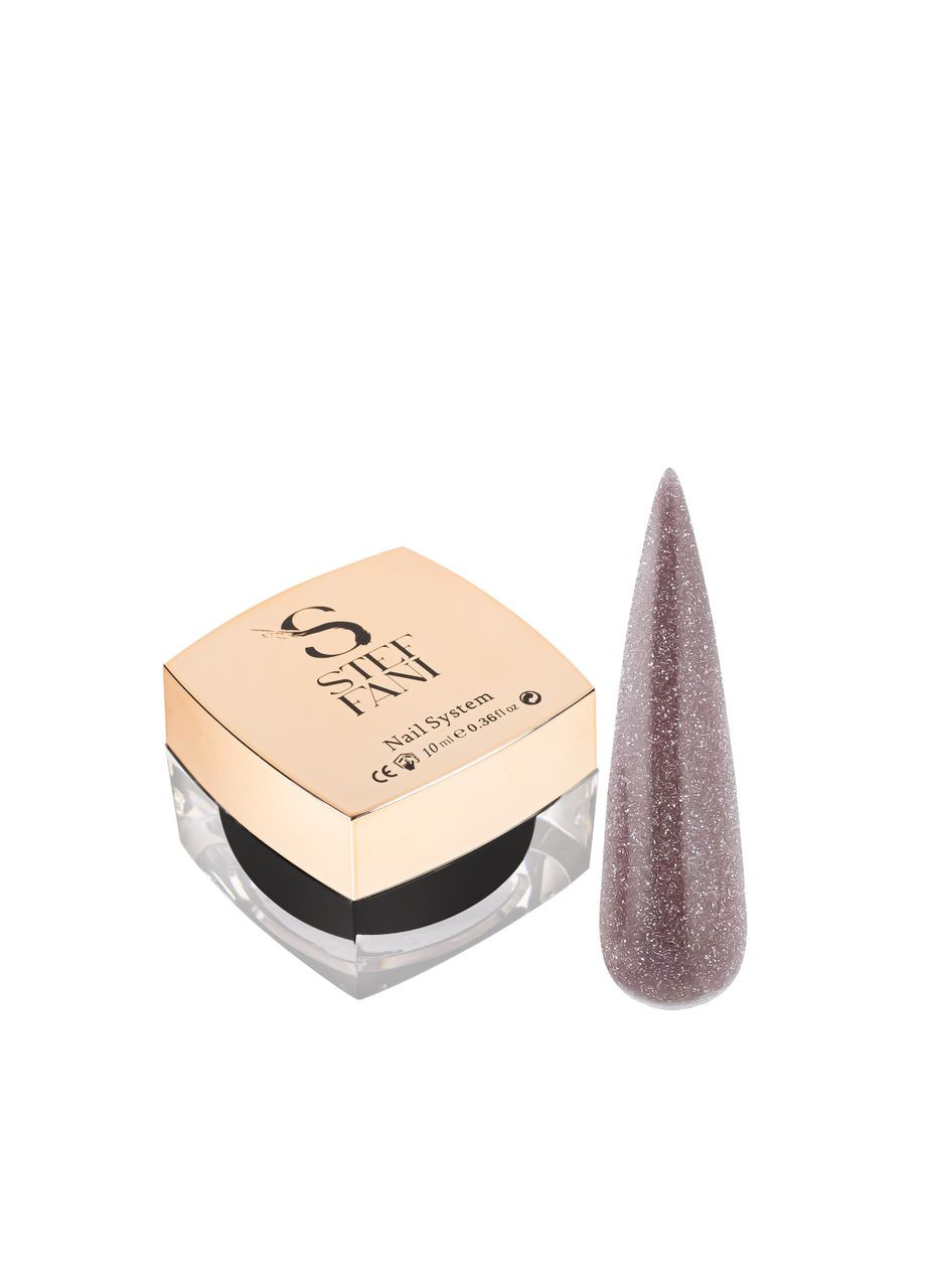 Акригель для нігтів камуфлюючий Light Acryl Gel 10 мл, 20 Світло-коричневий з шиммером Steffani (334688487)